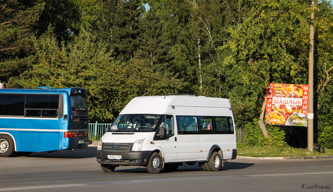 Новосибирская область, Автодом (Ford Transit) № С 502 УС 154