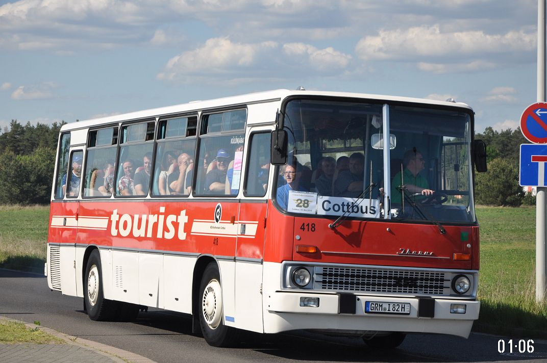 Saxony, Ikarus 255.70E # GRM-I 82H; Brandenburg — 6. Ikarus-Bus-Treffen in Deutschland & Tag der offenen Tür  — Cottbus, 18.05.2019