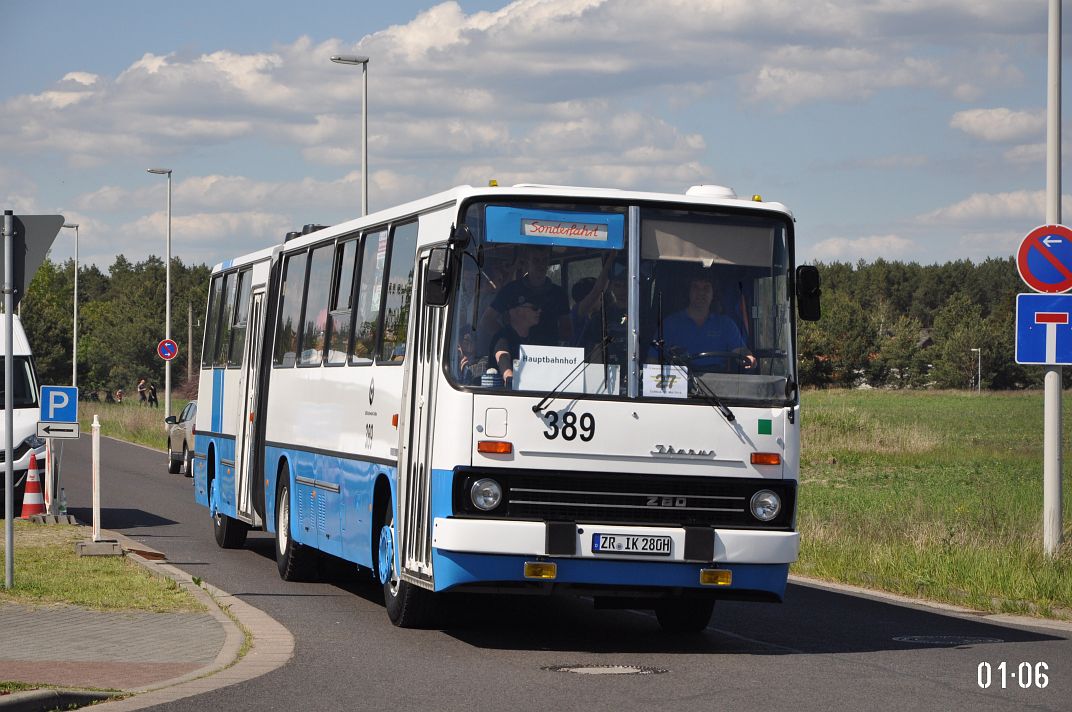 Thuringia, Ikarus 280.03 Nr. ZR-IK 280H; Brandenburg — 6. Ikarus-Bus-Treffen in Deutschland & Tag der offenen Tür  — Cottbus, 18.05.2019