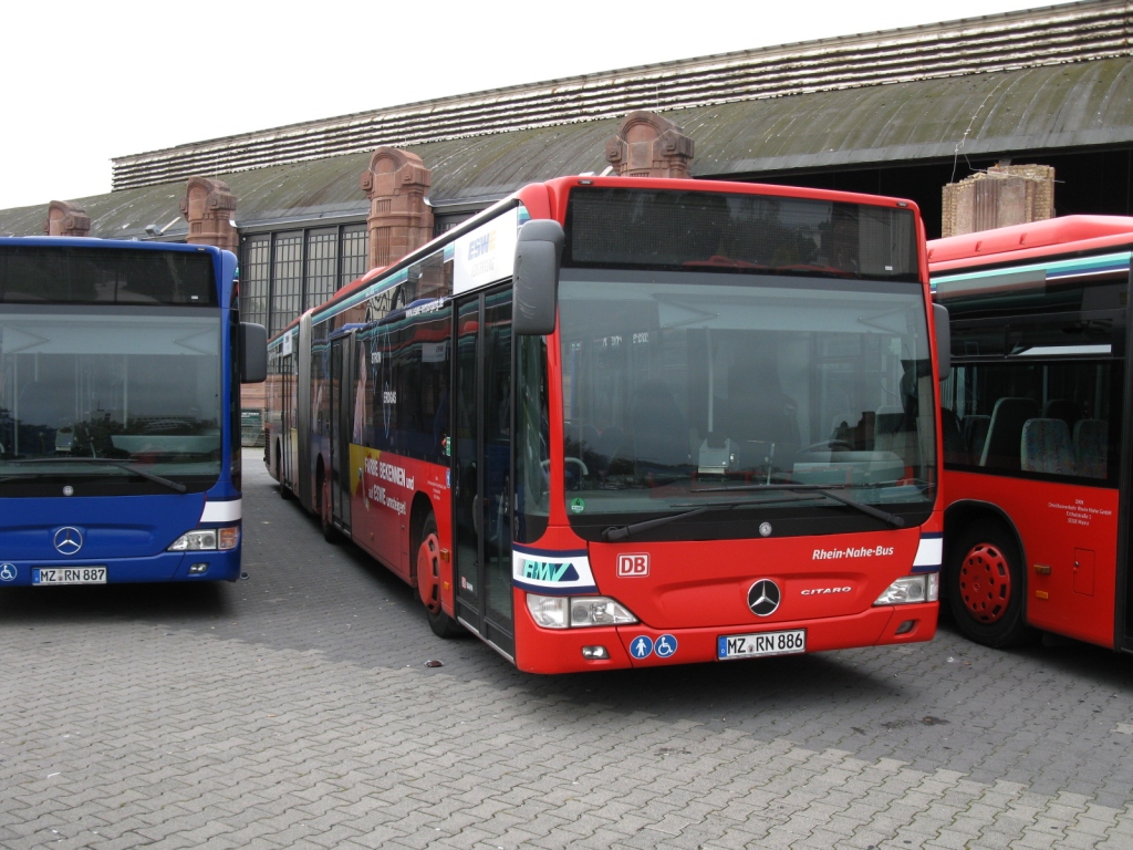 Рейнланд-Пфальц, Mercedes-Benz O530G Citaro facelift G № MZ-RN 886