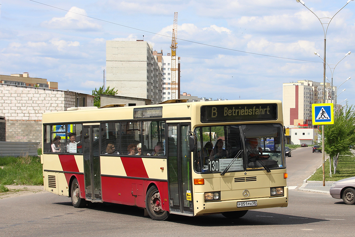 Пензенская область, Mercedes-Benz O405 № Р 051 РН 58