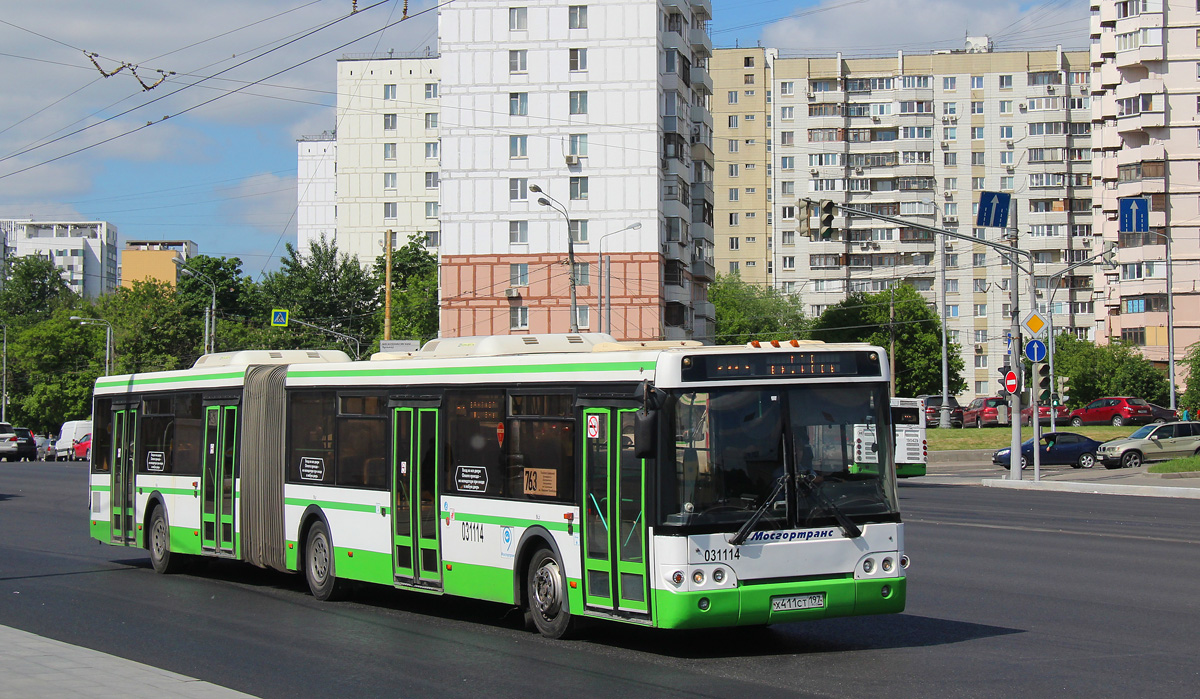 Москва, ЛиАЗ-6213.21 № 031114