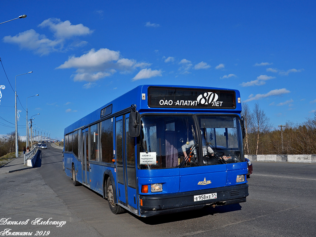 Мурманская область, МАЗ-103.С62 № Е 958 КЕ 51