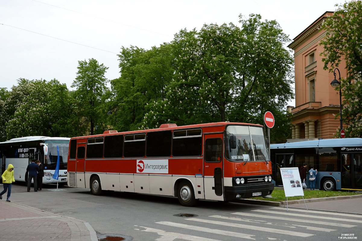 Санкт-Петербург, Ikarus 250.93 № Е 370 ВК 138; Санкт-Петербург — I Международный транспортный фестиваль "SPbTransportFest-2019"