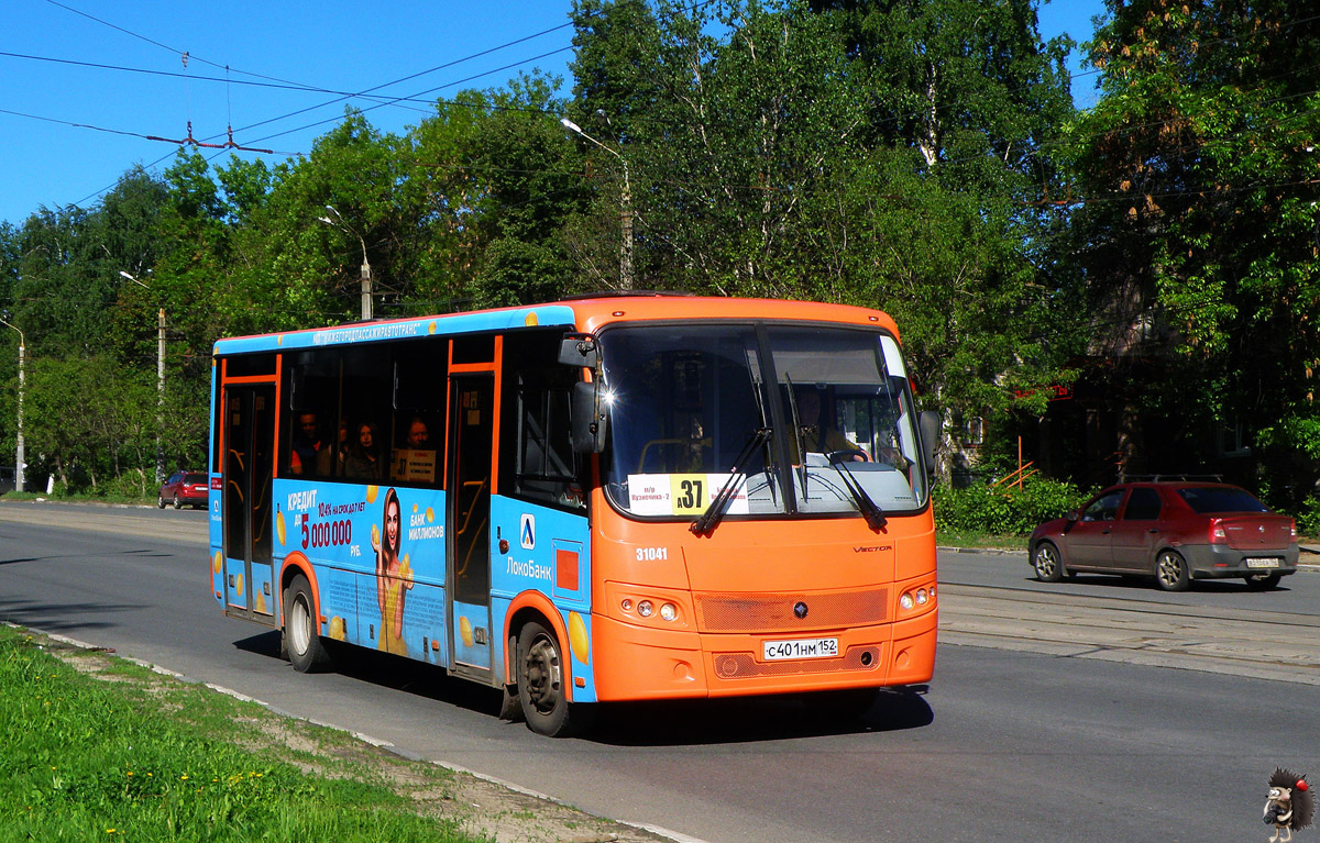 Нижегородская область, ПАЗ-320414-04 "Вектор" № 31041