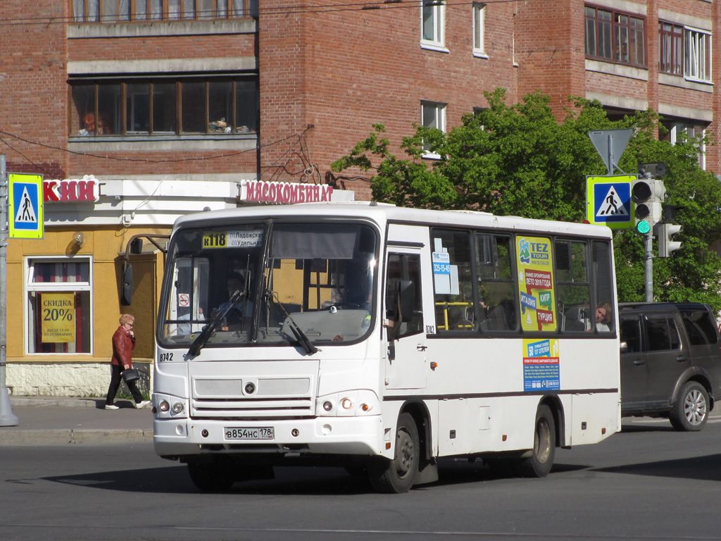 Санкт-Петербург, ПАЗ-320402-05 № 8742