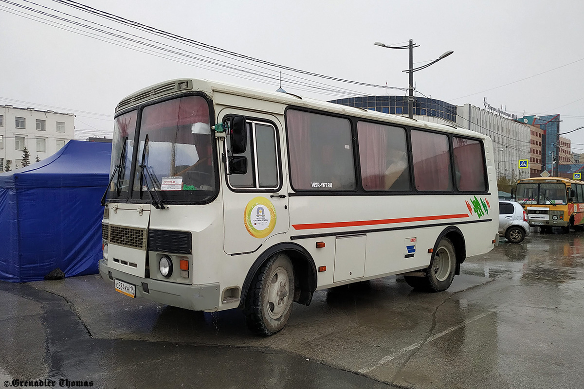 Jakutien Republik, PAZ-32054 Nr. С 534 КН 14