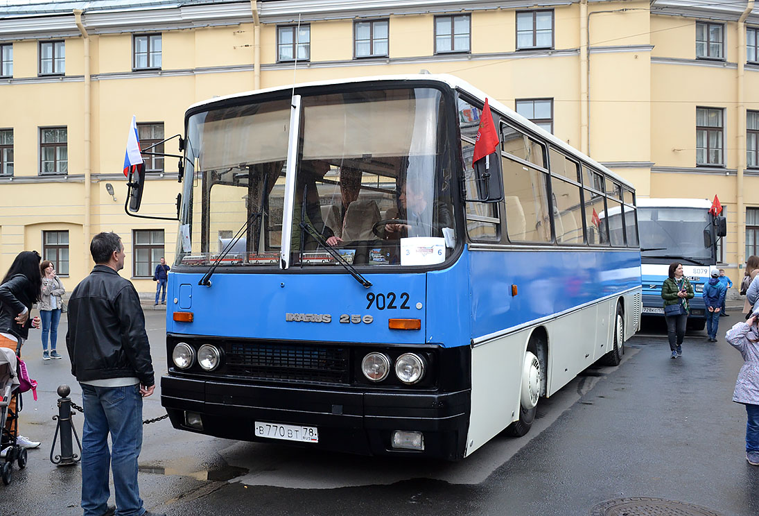 Санкт-Петербург, Ikarus 256.74 № 9022; Санкт-Петербург — I Международный транспортный фестиваль "SPbTransportFest-2019"