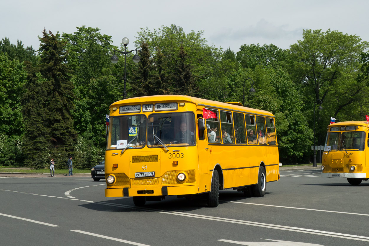 Sanktpēterburga, LiAZ-677M № С 677 АЕ 178; Sanktpēterburga — I World transport festival "SPbTransportFest-2019"