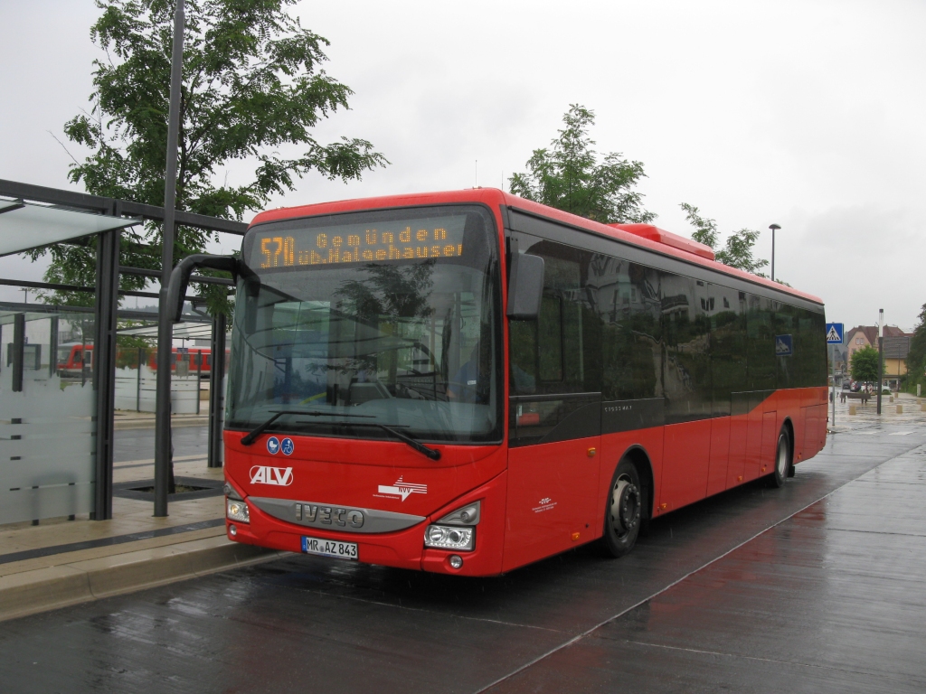 Гессен, IVECO Crossway LE LINE 12M № MR-AZ 843