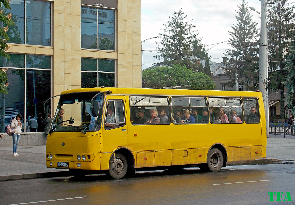 Волынская область, Богдан А09202 (ЛуАЗ) № AC 6241 CB