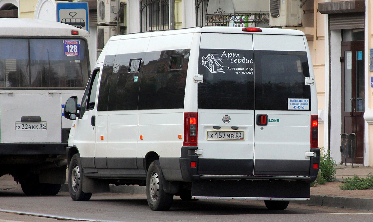 Бурятия, FIAT Ducato 244 CSMMC-RLL, -RTL № Х 157 МВ 03