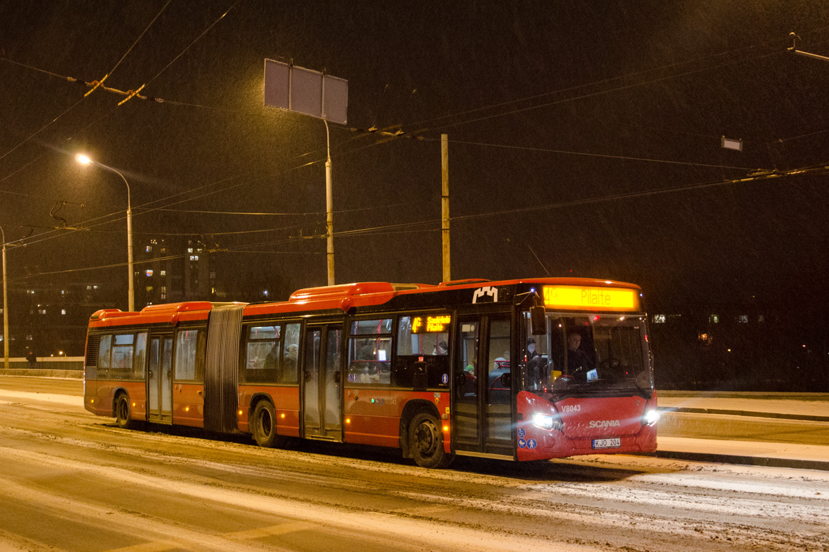 Литва, Scania Citywide LFA № V8043