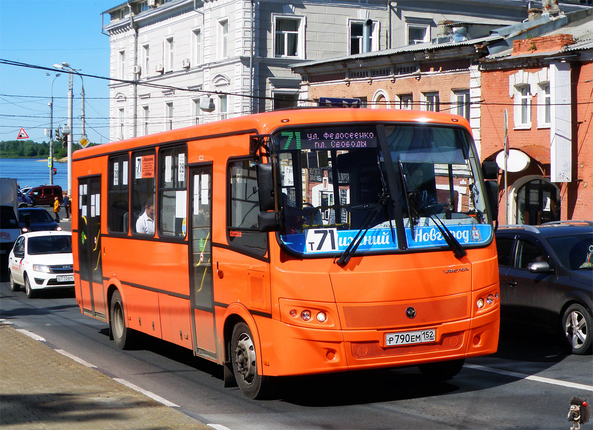 Nizhegorodskaya region, PAZ-320414-05 "Vektor" Nr. Р 790 ЕМ 152