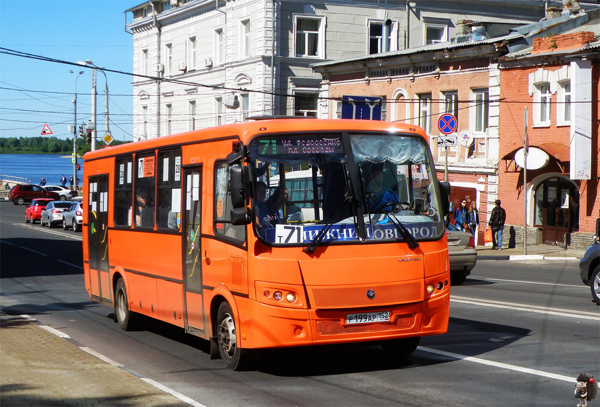 Nizhegorodskaya region, PAZ-320414-05 "Vektor" # Р 199 АР 152