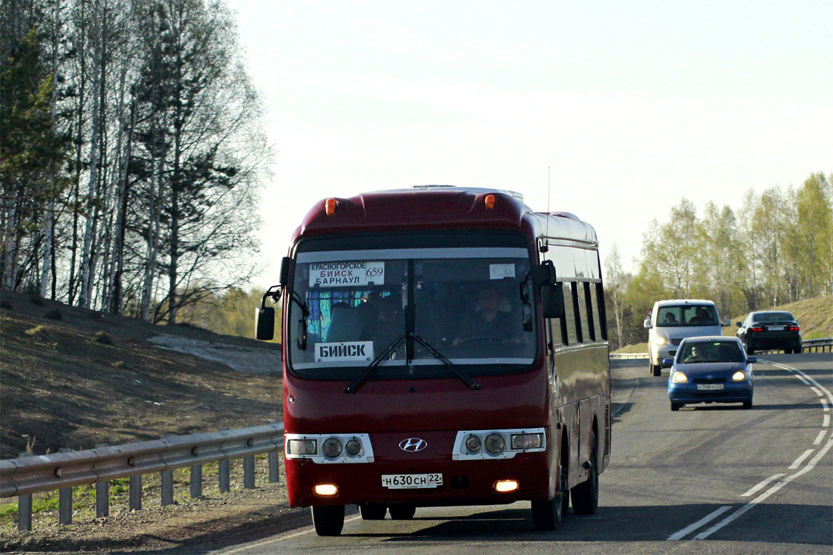 Алтайский край, Hyundai AeroTown № Н 630 СН 22