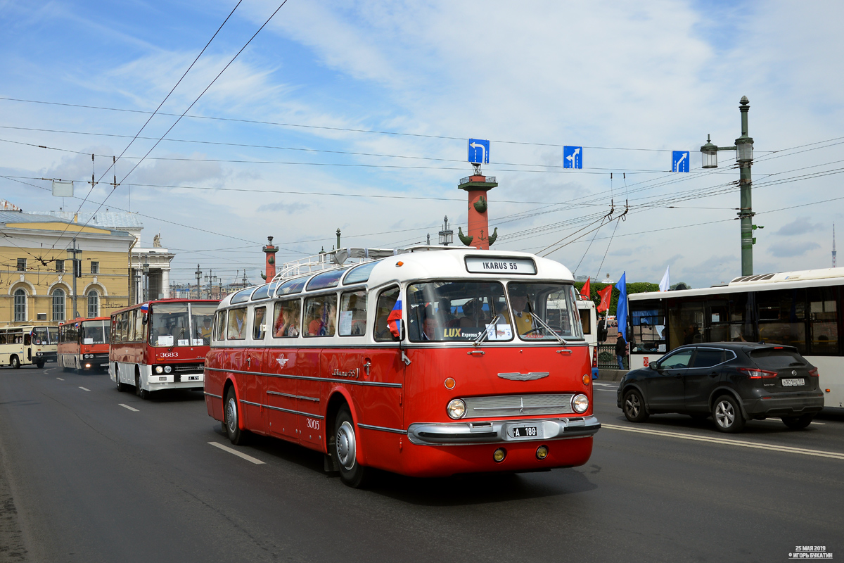 Эстония, Ikarus  55.52 № A 188; Санкт-Петербург — I Международный транспортный фестиваль "SPbTransportFest-2019"