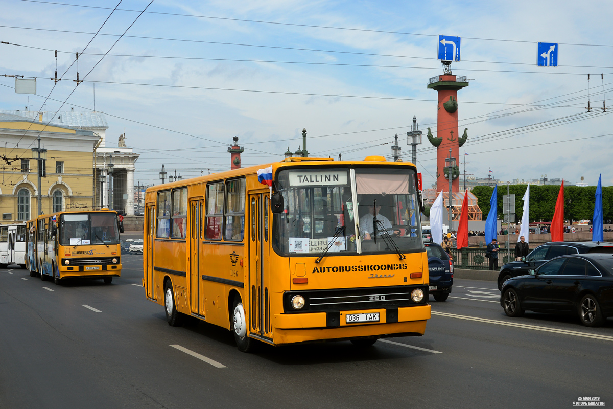 Эстония, Ikarus 260.37 № 1036; Санкт-Петербург — I Международный транспортный фестиваль "SPbTransportFest-2019"