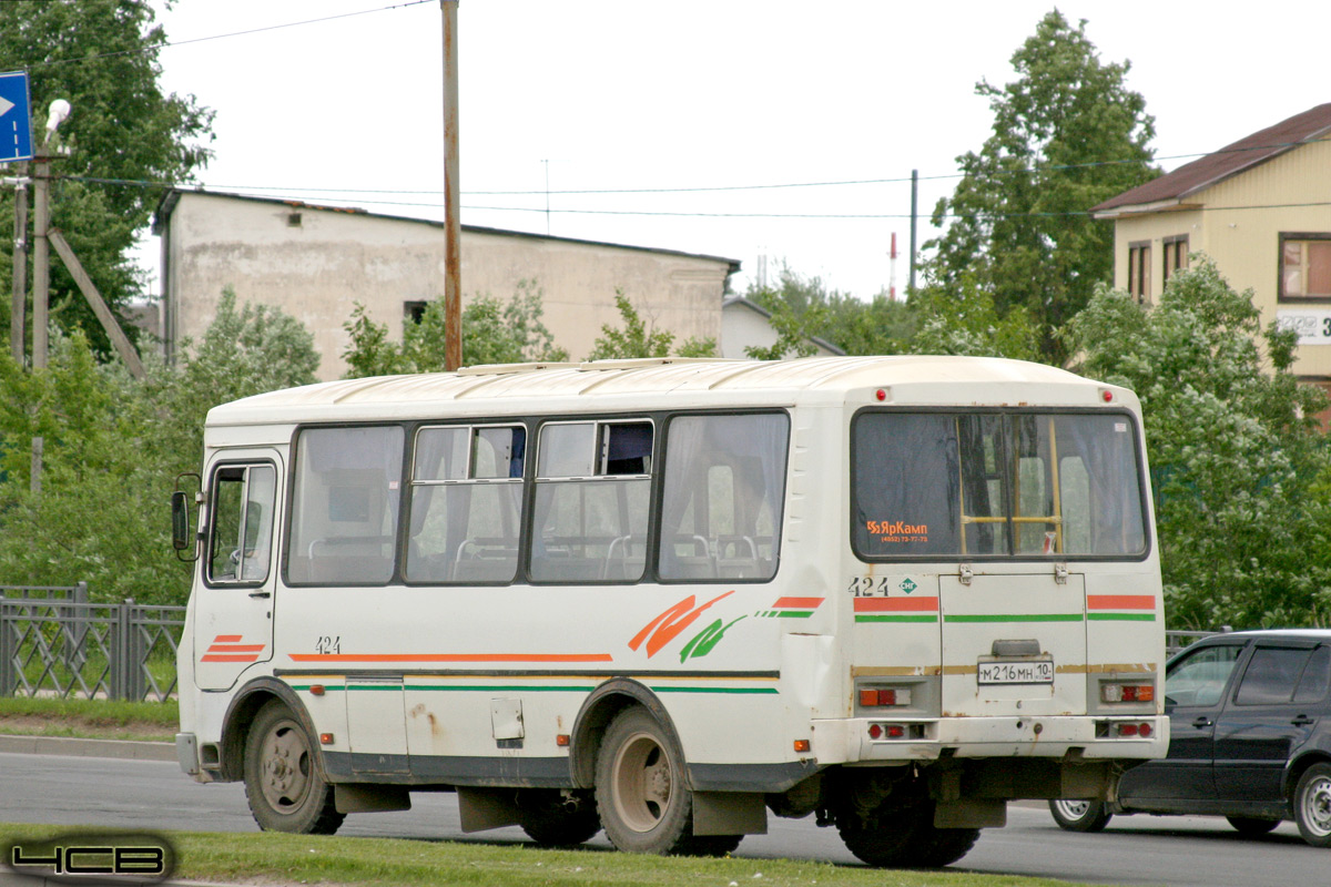 Псковская область, ПАЗ-32054 № 424