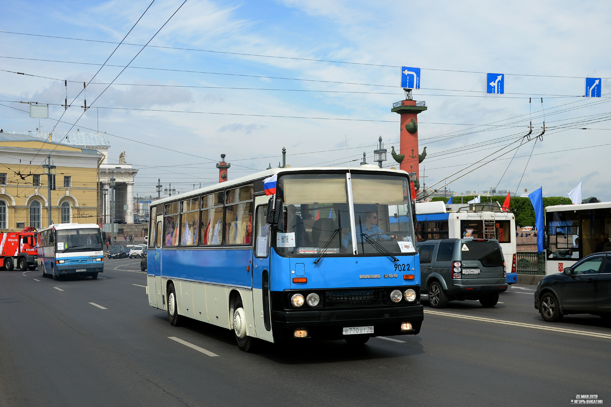 Санкт-Петербург, Ikarus 256.74 № 9022; Санкт-Петербург — I Международный транспортный фестиваль "SPbTransportFest-2019"