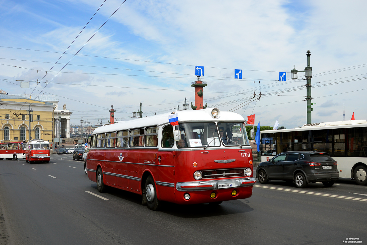 Petrohrad, Ikarus  55.14 Lux č. 1700; Petrohrad — I World transport festival "SPbTransportFest-2019"