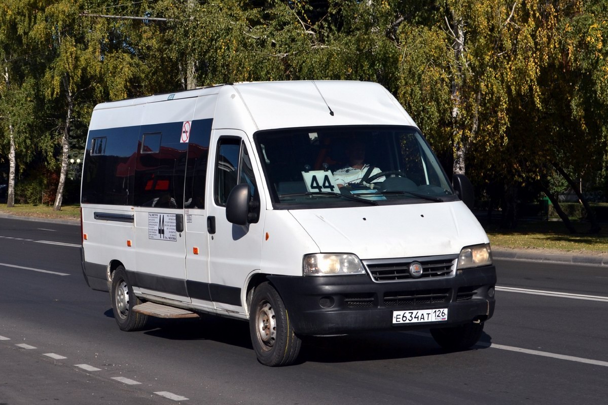 Ставропольский край, FIAT Ducato 244 [RUS] № Е 634 АТ 126