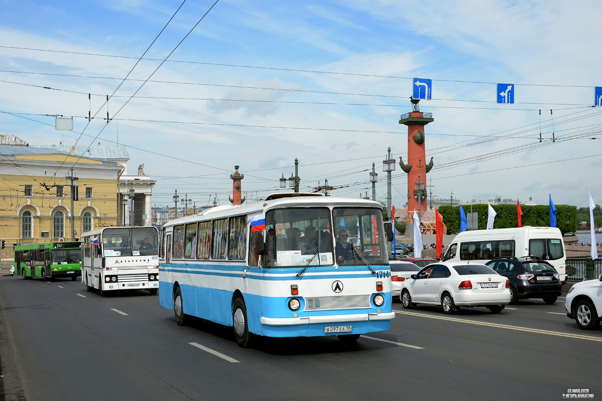 Санкт-Петербург, ЛАЗ-699Р № 1714; Санкт-Петербург — I Международный транспортный фестиваль "SPbTransportFest-2019"