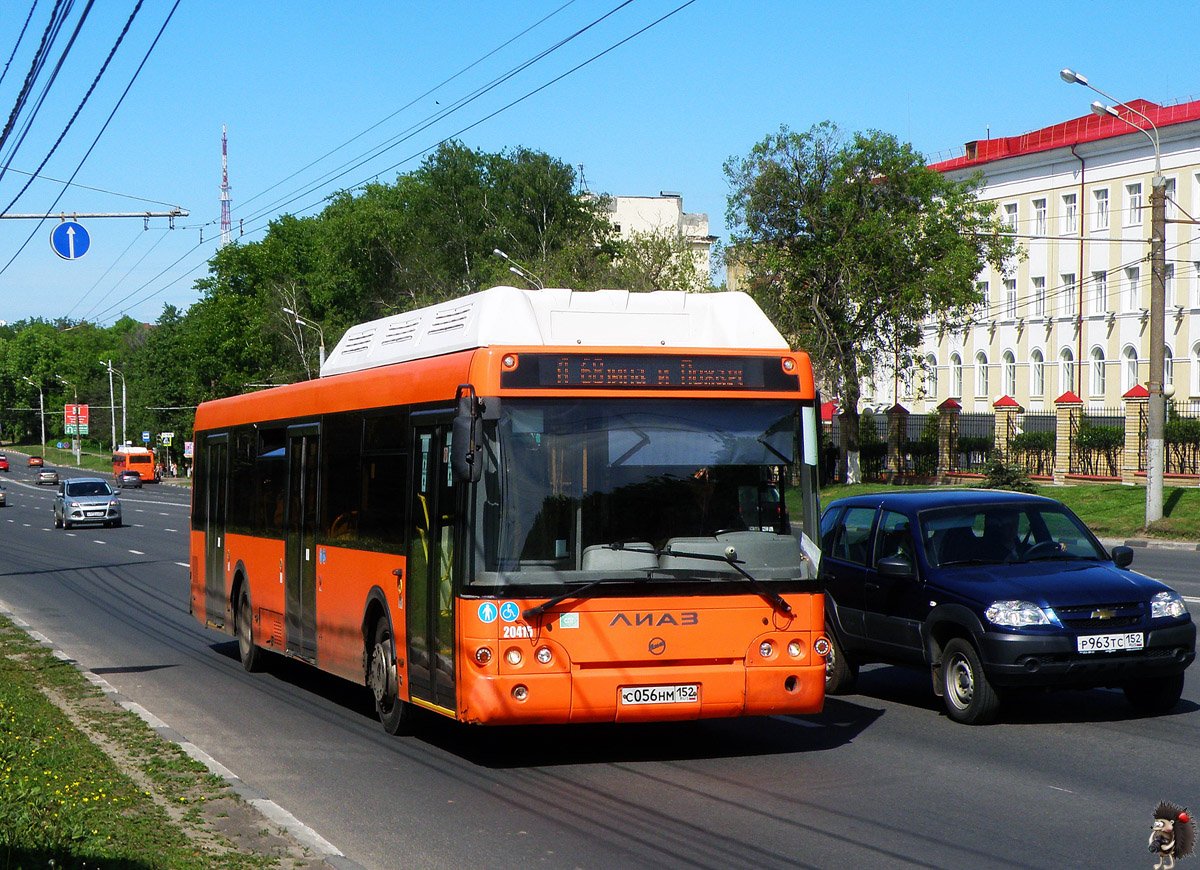 Нижегородская область, ЛиАЗ-5292.67 (CNG) № 20415