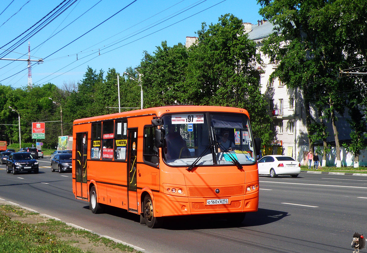 Нижегородская область, ПАЗ-320414-05 "Вектор" № О 160 ХХ 152