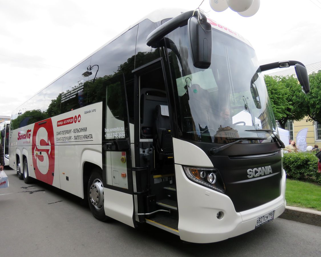 Sankt Petersburg, Scania Touring HD 13.7 Nr. 6875; Sankt Petersburg — I World transport festival "SPbTransportFest-2019"