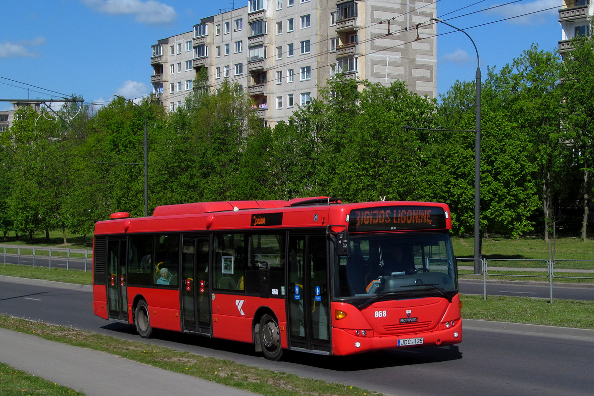 Литва, Scania OmniCity II № 868