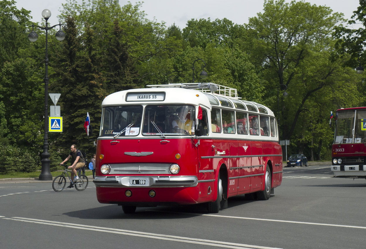 Эстония, Ikarus  55.52 № A 188; Санкт-Петербург — I Международный транспортный фестиваль "SPbTransportFest-2019"