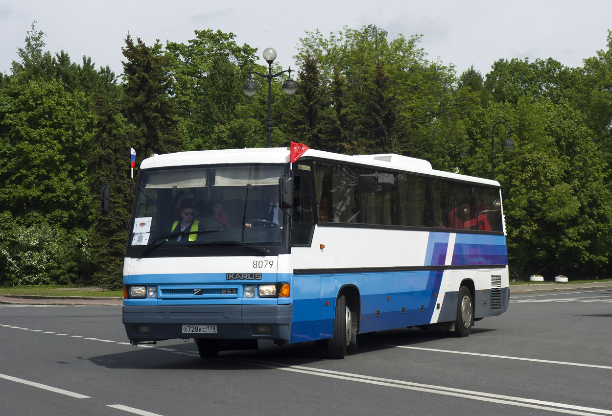 Санкт-Петербург, Ikarus 253.52 № 8079; Санкт-Петербург — I Международный транспортный фестиваль "SPbTransportFest-2019"