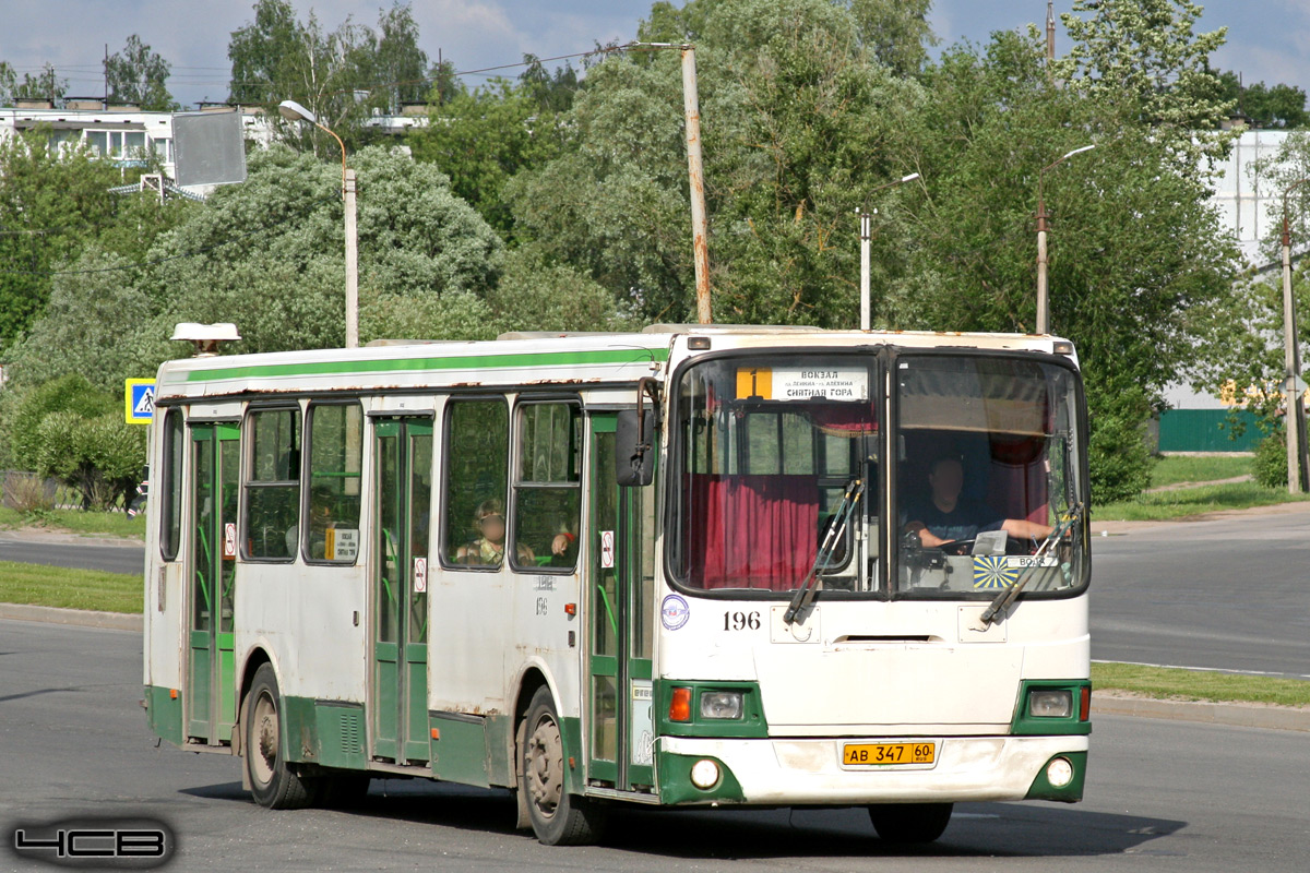 Псковская область, ЛиАЗ-5256.25 № 196