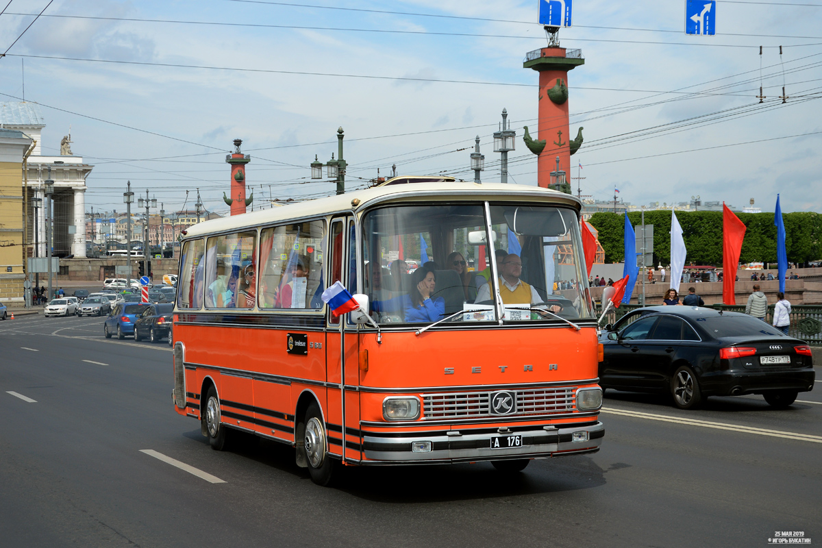 Эстония, Setra S80 № A 176; Санкт-Петербург — I Международный транспортный фестиваль "SPbTransportFest-2019"