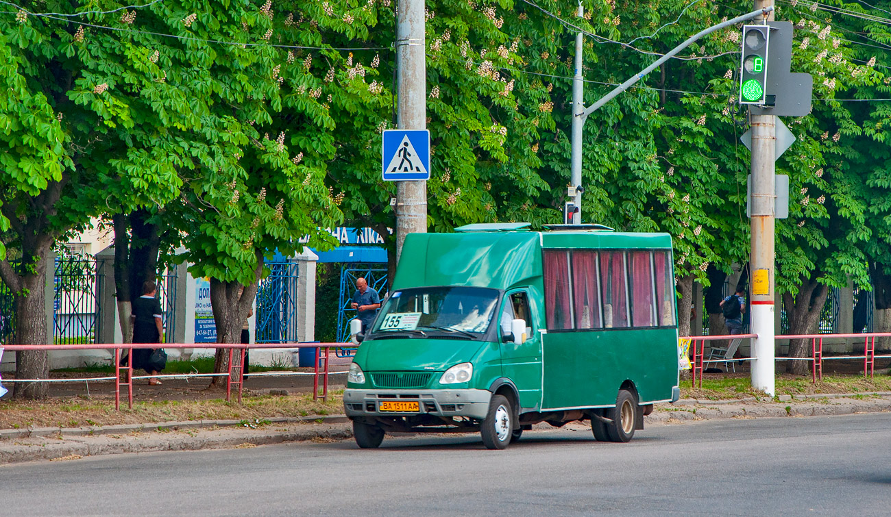 Кировоградская область, Рута 20 № BA 1511 AA