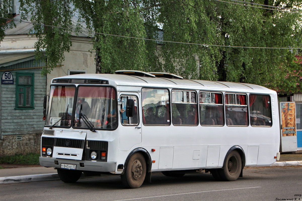 Vladimir region, PAZ-4234 № Т 845 НЕ 33