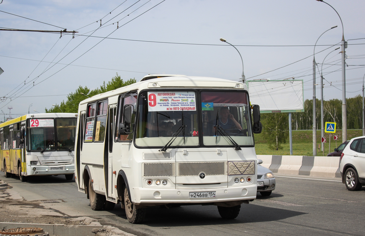 Новосибирская область, ПАЗ-32054 № Н 246 ВВ 154