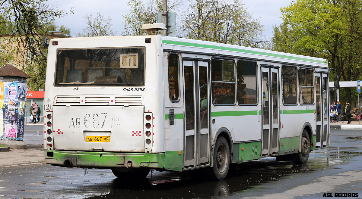 Псковская область, ЛиАЗ-5293.00 № 126