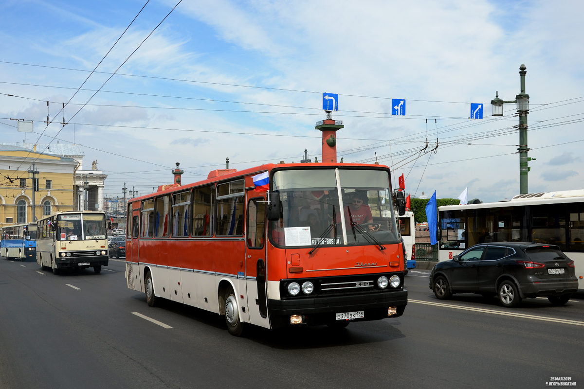 Санкт-Пецярбург, Ikarus 250.93 № Е 370 ВК 138; Санкт-Пецярбург — I Международный транспортный фестиваль "SPbTransportFest-2019"