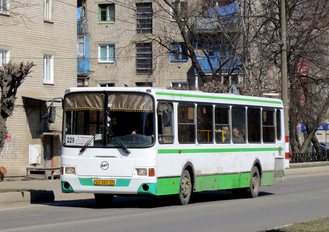 Nizhegorodskaya region, LiAZ-5256.36 № АУ 521 52