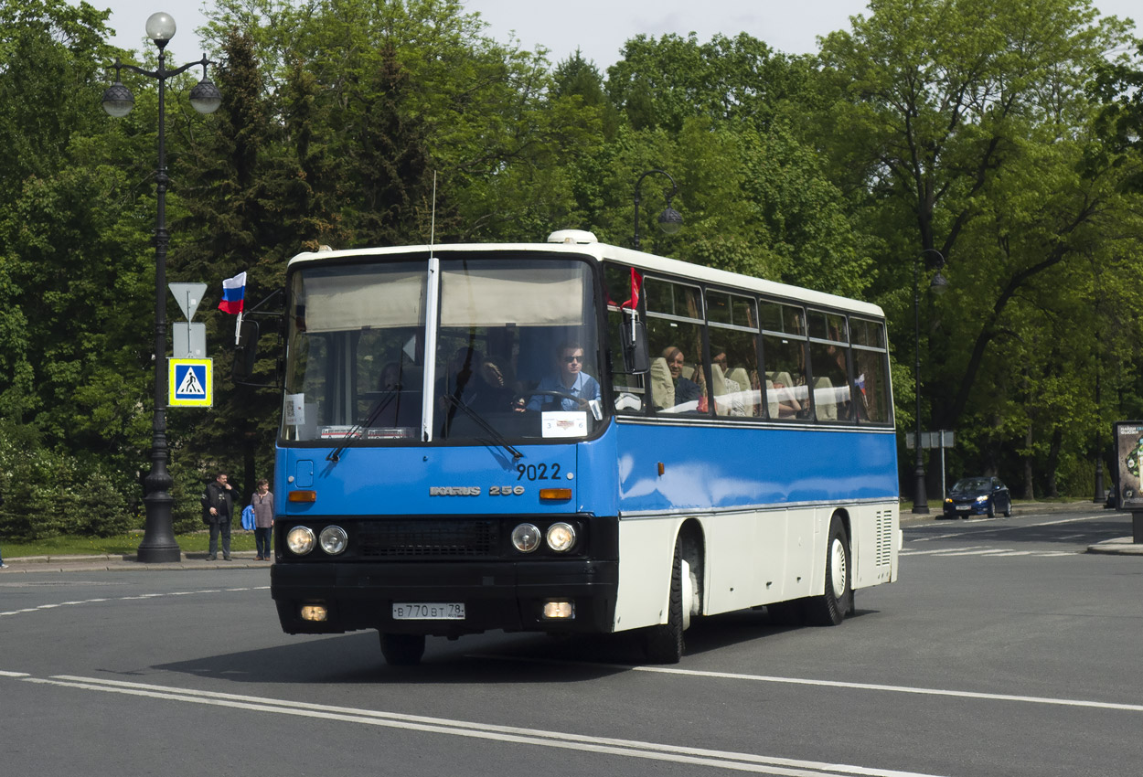 Санкт-Петербург, Ikarus 256.74 № 9022; Санкт-Петербург — I Международный транспортный фестиваль "SPbTransportFest-2019"