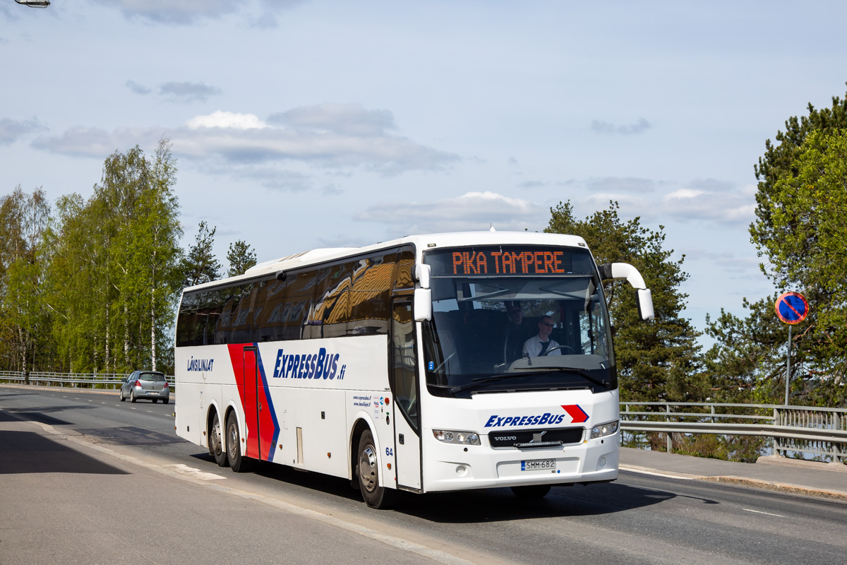 Финляндия, Volvo 9700H NG № 64