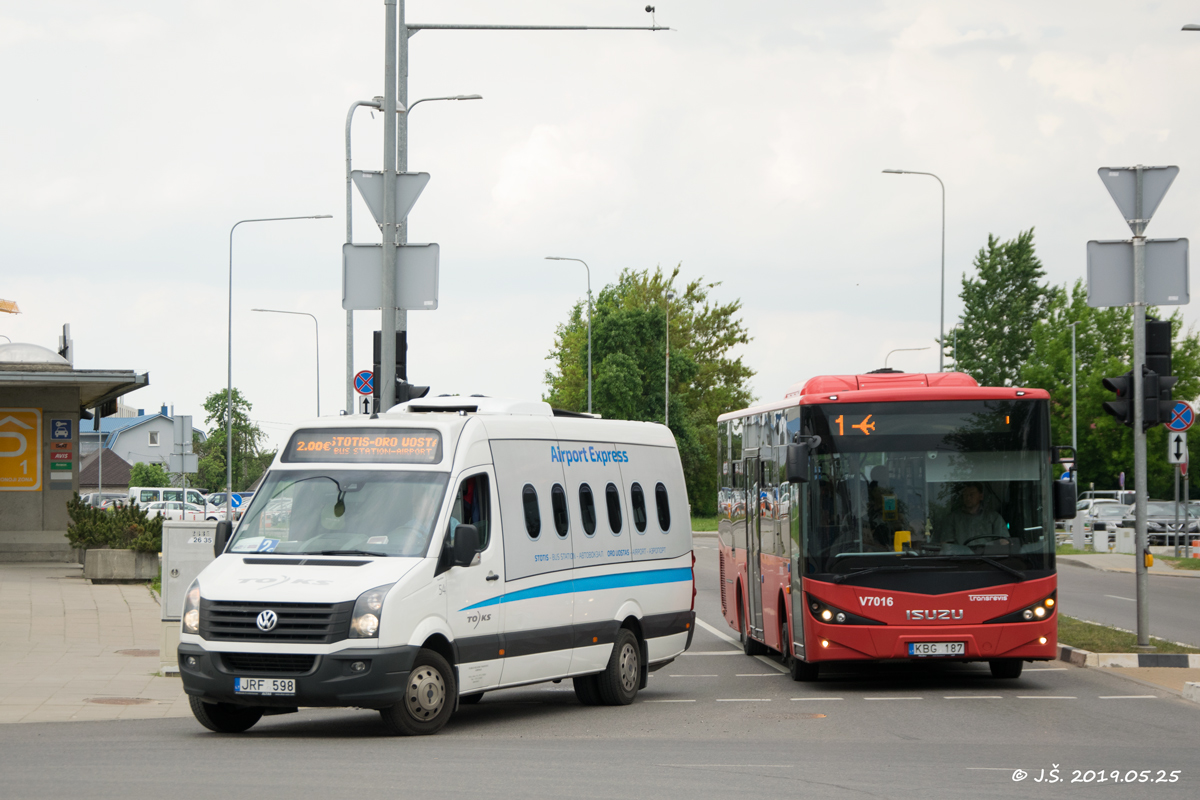 Литва, Altas Tourline № 54; Литва, Anadolu Isuzu Citibus (Yeni) № V7016