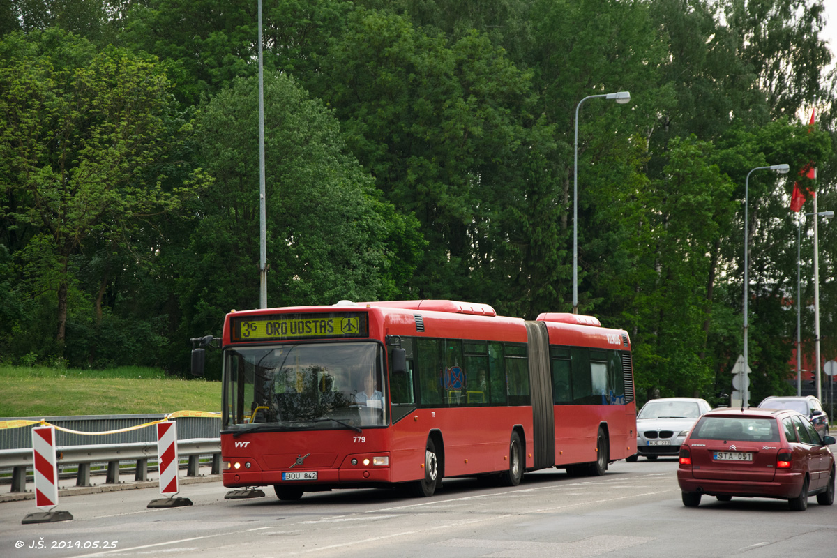 Литва, Volvo 7700A № 779