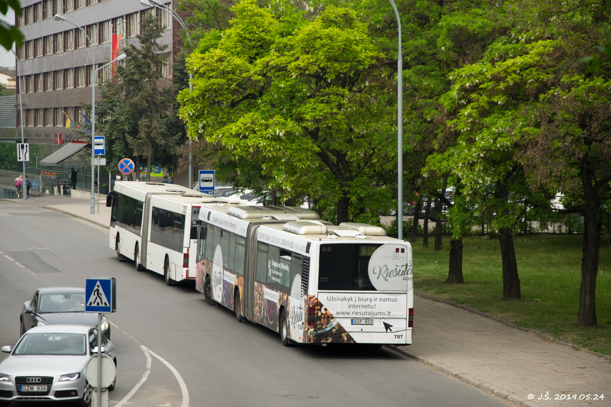 Литва, Volvo 7700A № 707