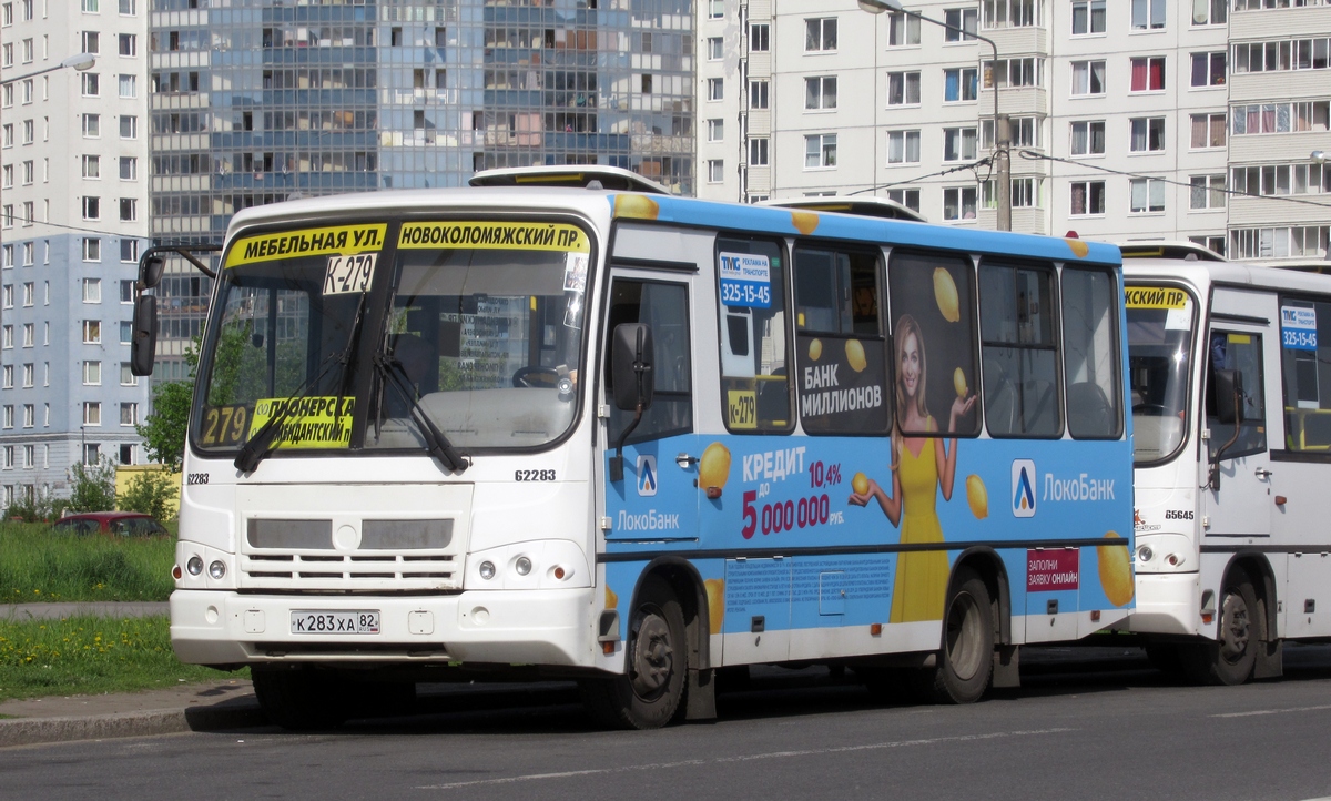 Sankt Petersburg, PAZ-320402-05 Nr. К 283 ХА 82