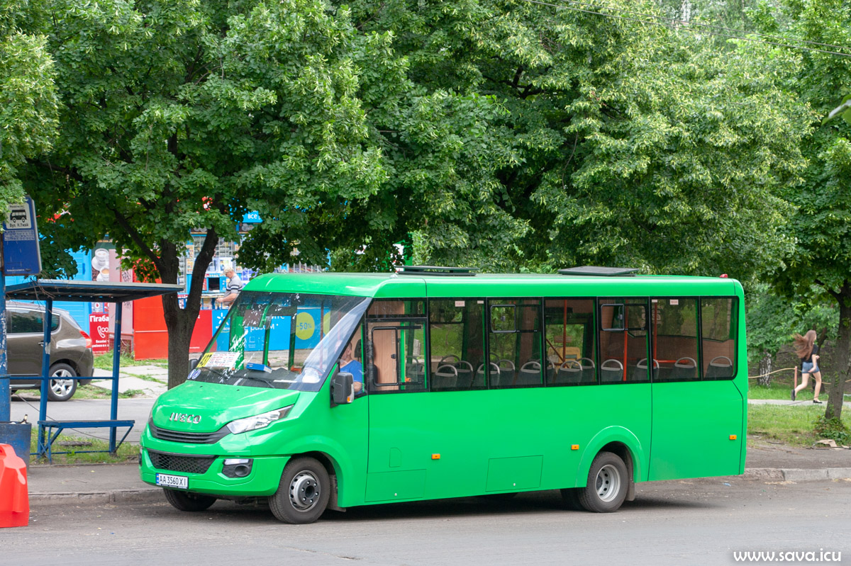 Киев, Рута 40С № AA 3560 XI
