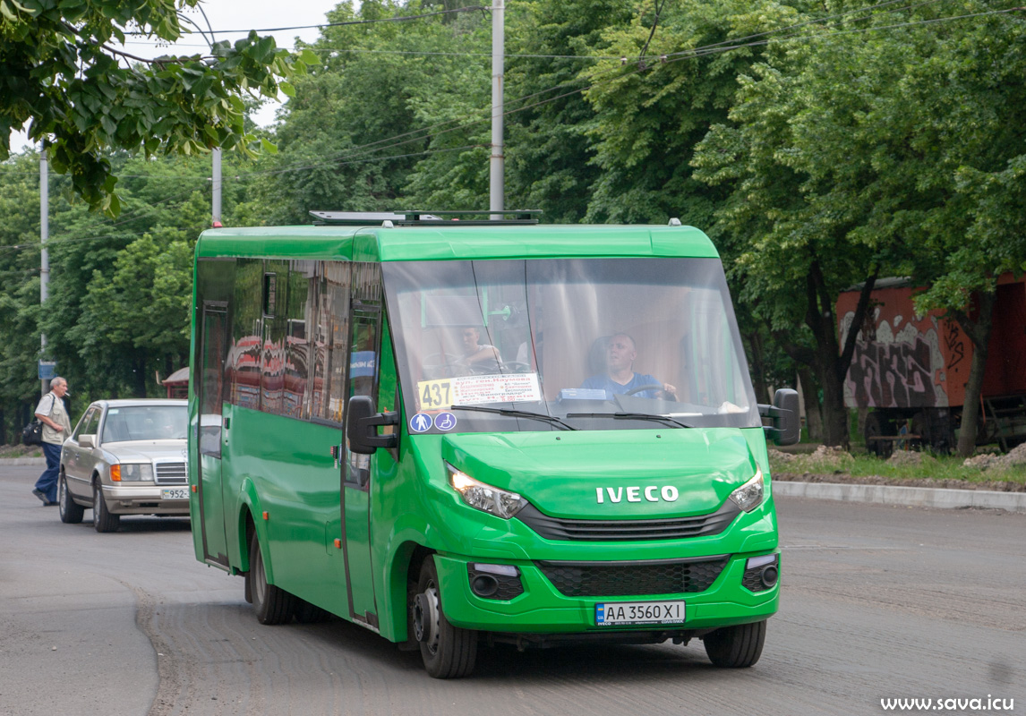 Киев, Рута 40С № AA 3560 XI