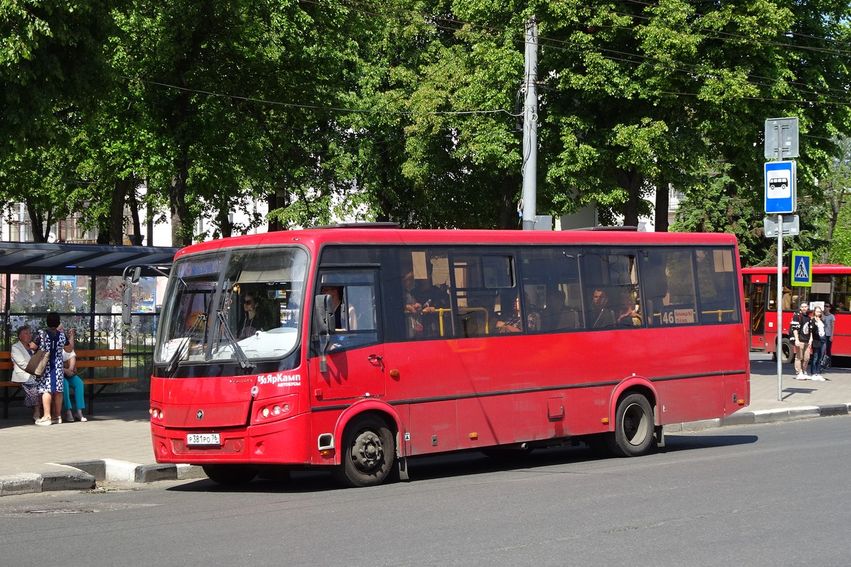 Ярославская область, ПАЗ-320414-04 "Вектор" (1-2) № Р 381 РО 76